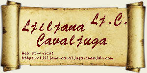 Ljiljana Čavaljuga vizit kartica